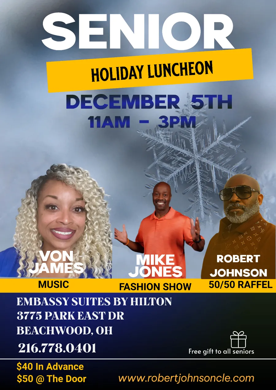 Flyer: Senior Holiday Luncheon