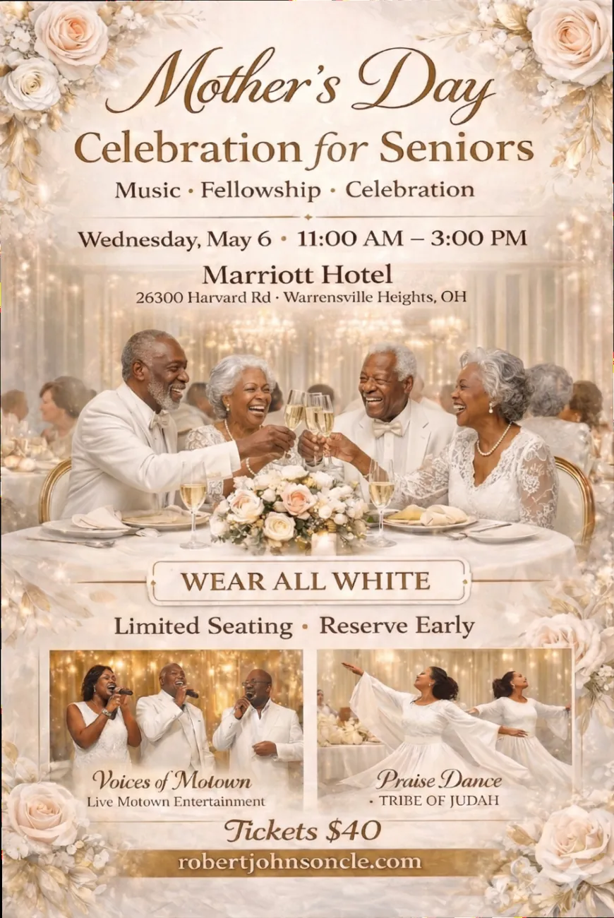 Flyer: Mother's Day Celebration for Seniors